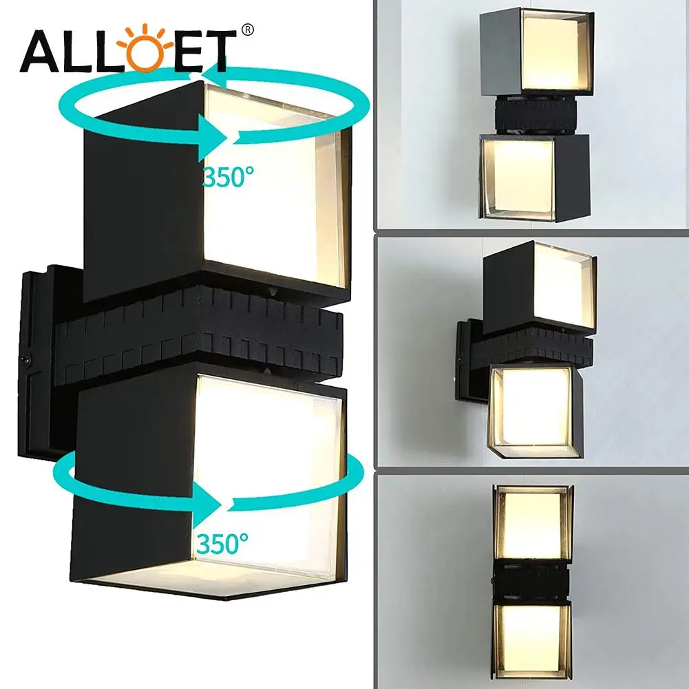 

LED Wall Lamps Double-Headed Induction Corridor Light Home Bedoom Bedside Wall Lamp Bedside Lights Bedroom Decor Arts