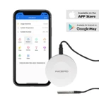 Высокоточный беспроводной Bluetooth-термометр IBS-TH1 и регистратор данных датчик гигрометра с водонепроницаемым зондом для хранения продуктов питания