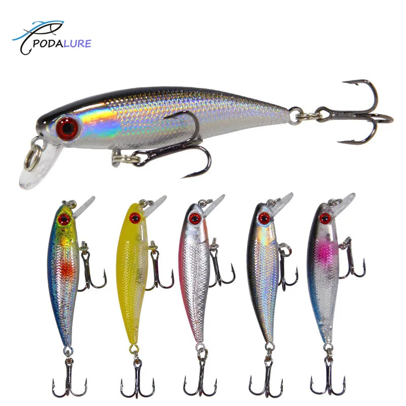 

Sinking Minnow Fishing Lures Hard Baits Saltwater 4.3g 6.5cm