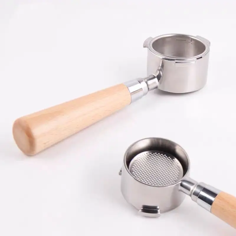 51 мм многоразовый фильтр для кофе три уха Delonghi кофемашина бездонный Portafilter