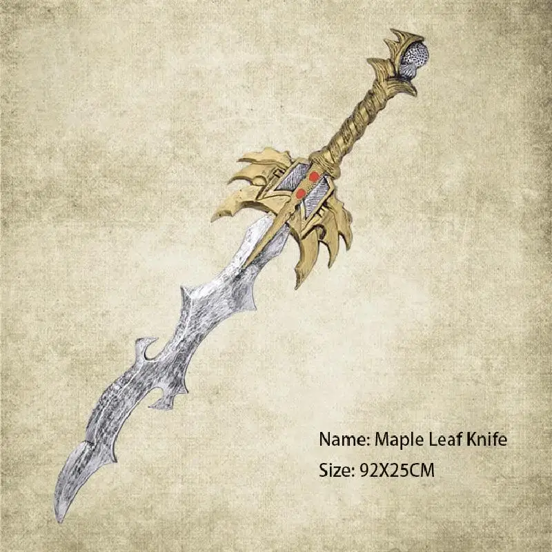 Искусственная кожа Аниме Меч оружие детские игрушки кино телевидение сцена