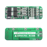 1pcs 3s 20a 10a 12 6v charging protecting balancer module 3s 18650 lithium bms charger protection battery board w5s1