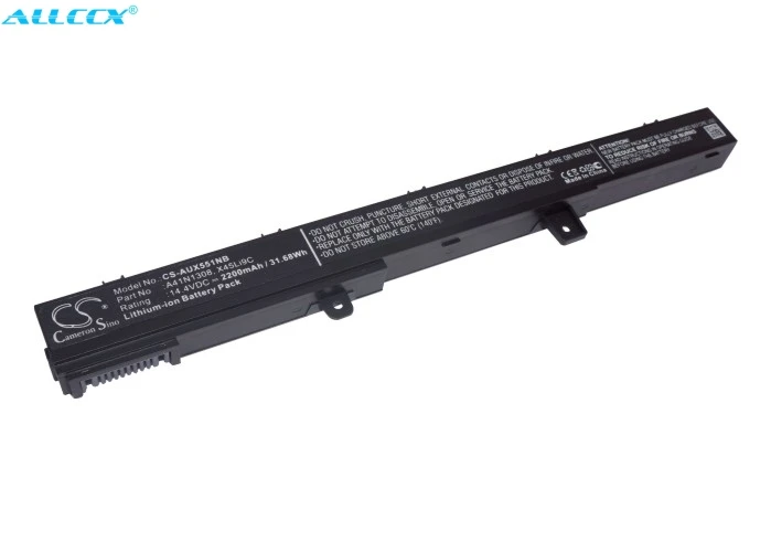 Аккумулятор Cameron Sino 2200mAh A31N1319 A41N1308 для ASUS A41 D550X451CA X451 X451C X45LI9C X551 X551C X551CA DH21|Цифровые