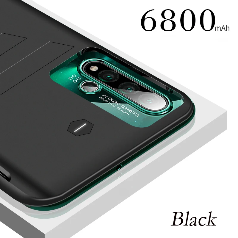 6800mAh power Bank зарядное устройство чехол для huawei nova 5 внешняя запасная крышка для huawei nova 5 Pro Чехол для батареи