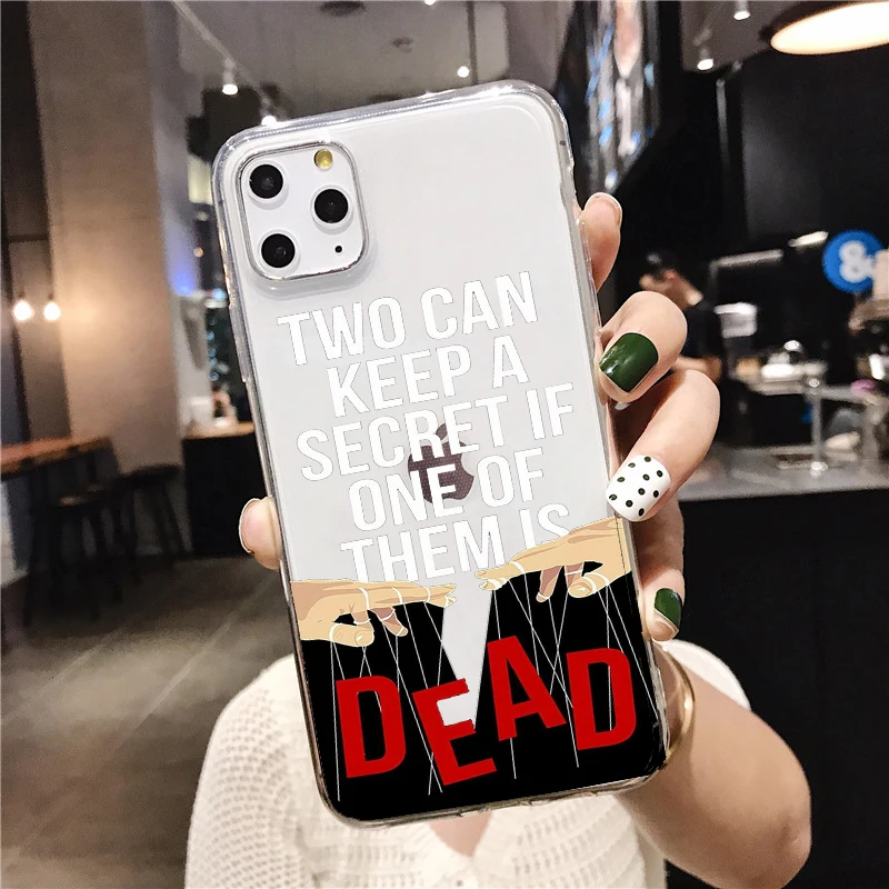 Чехол для телефона PLL TV Show Pretty little liars мягкий силиконовый чехол из ТПУ iphone 12pro 11Pro Max