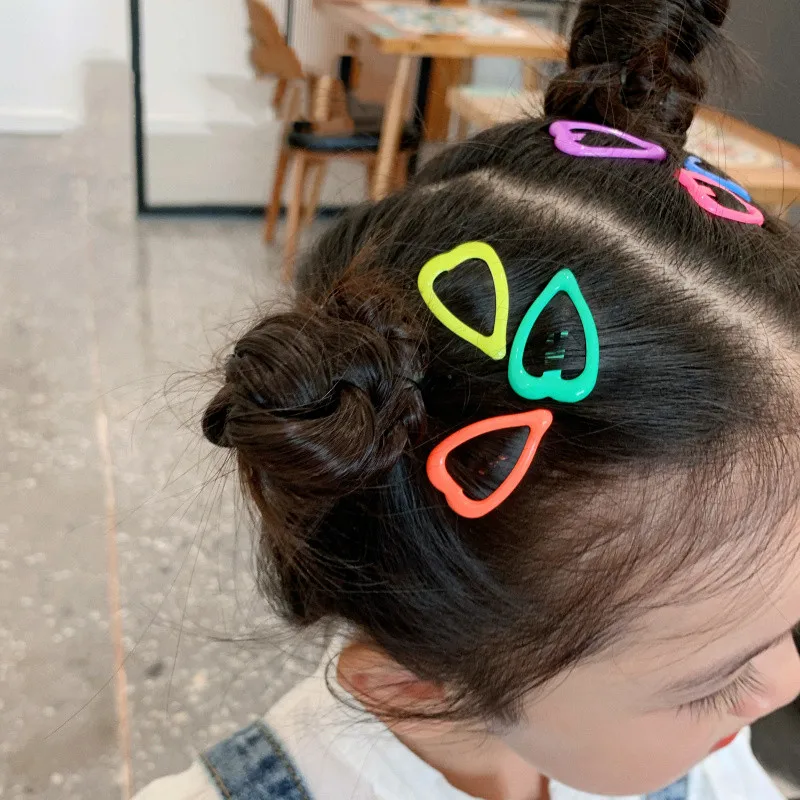 Новинка светящиеся популярные заколки для волос 10 шт./кор. женские и детские