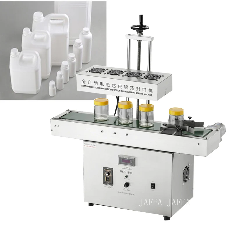 

Automatic Plastic Bottle Electromagnetic Induction Aluminum Foil Sealing Machine Plastic Glass Bottle Vertical Sealing Machine