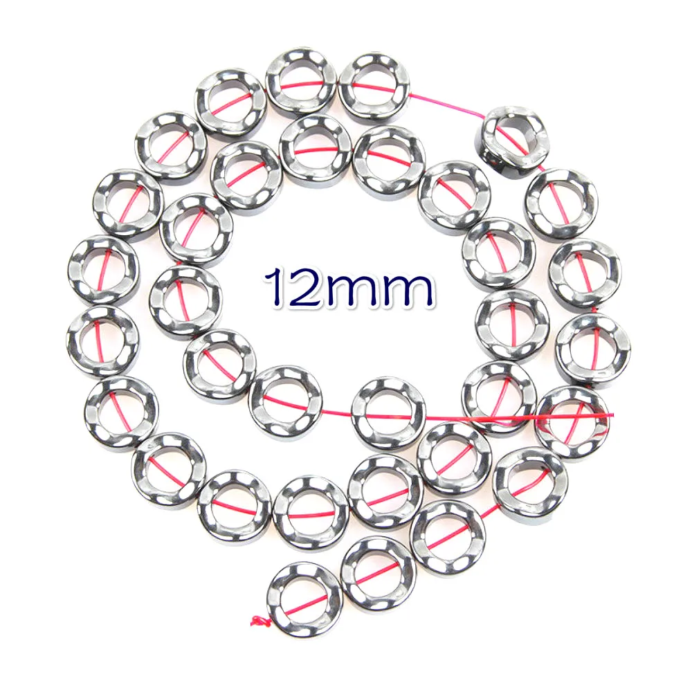 Бусина из Натурального Гематита 12 мм 16 дюймов | Украшения и аксессуары