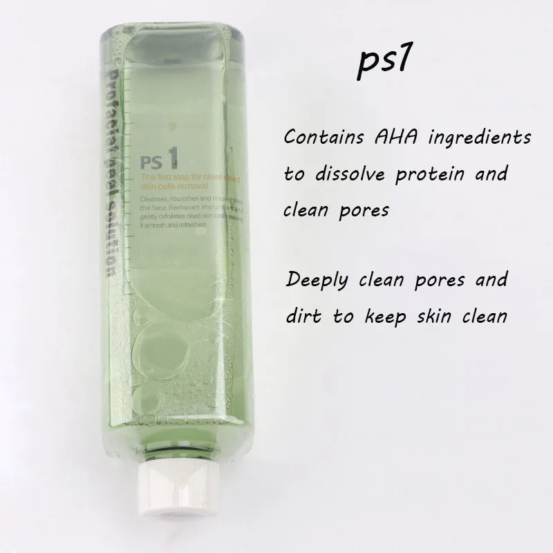4 In 1 Face Serum Peeling Solution Beauty Deep Cleaning Skin Care Essence Product Facial for Machine Hydra Dermabrasion Solution
