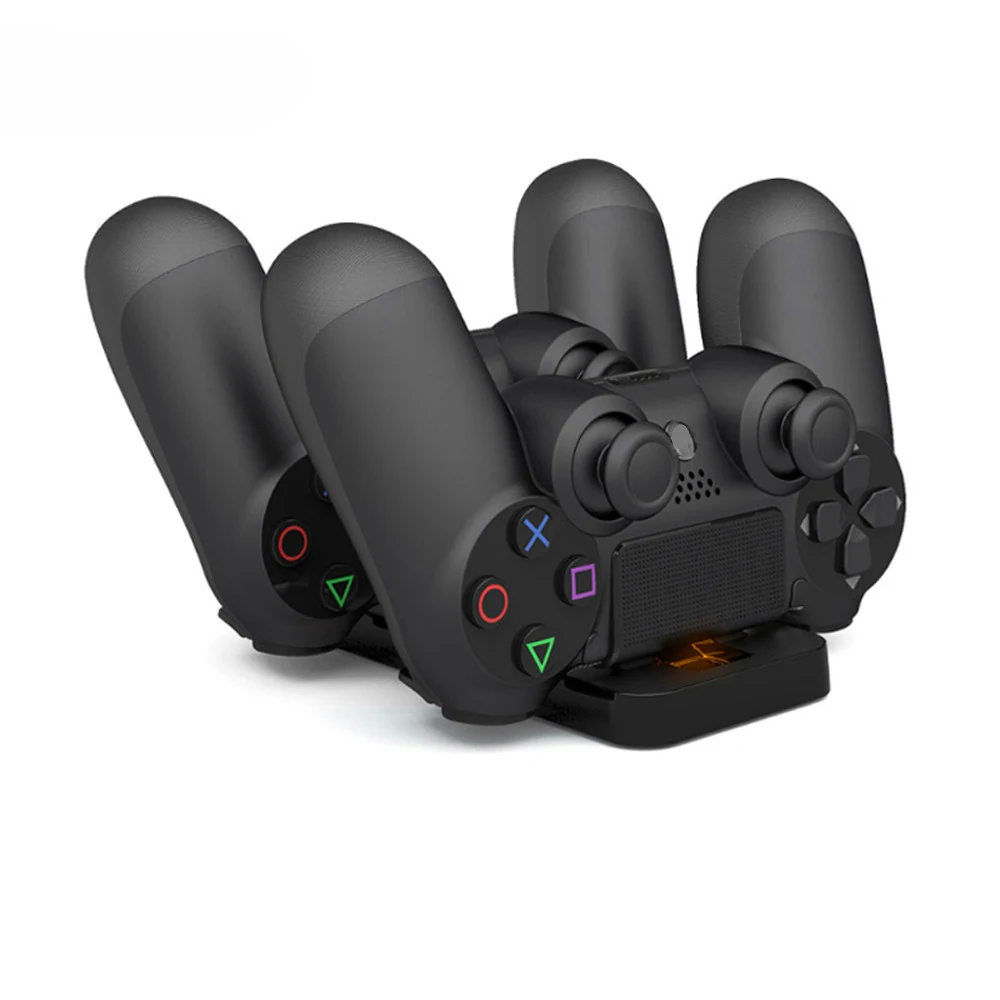 Зарядная док-станция для ps4 с двумя USB-портами контроллера джойстика Sony PS4