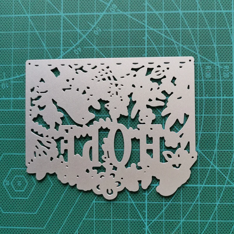 Hope Words Metal Cutting Dies Stencil Bird Leaves Decoration For DIY Scrapbooking Photo Album Embossing Paper Cards Crafts | Дом и сад