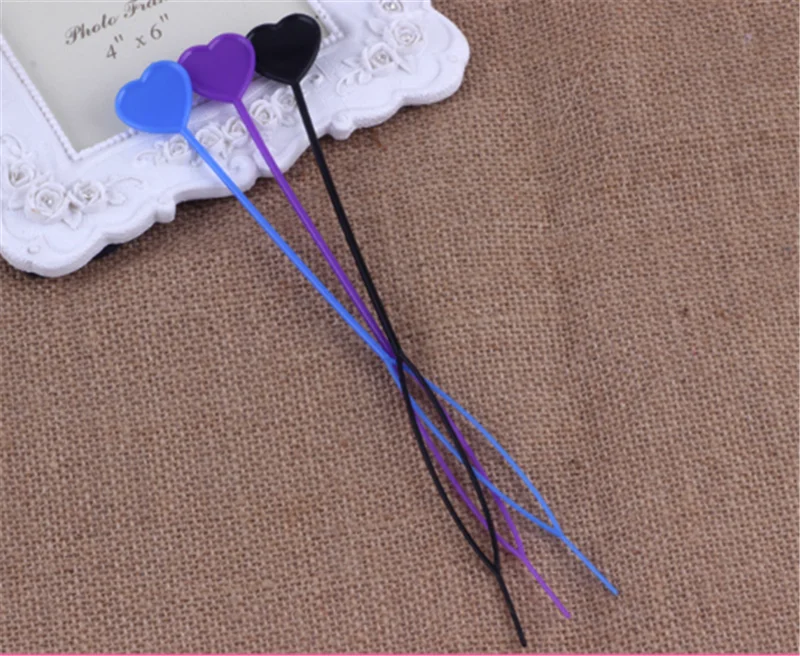 Пластиковые инструменты для укладки хвостиков 2 шт. в комплекте виде конского