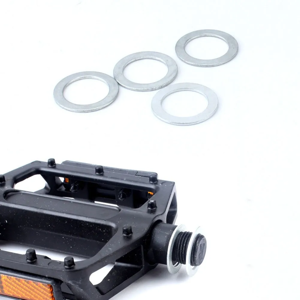 

4Pcs Pedal Washer Accessories Aluminum Bicycle Bike Crank Pedal Spacer
