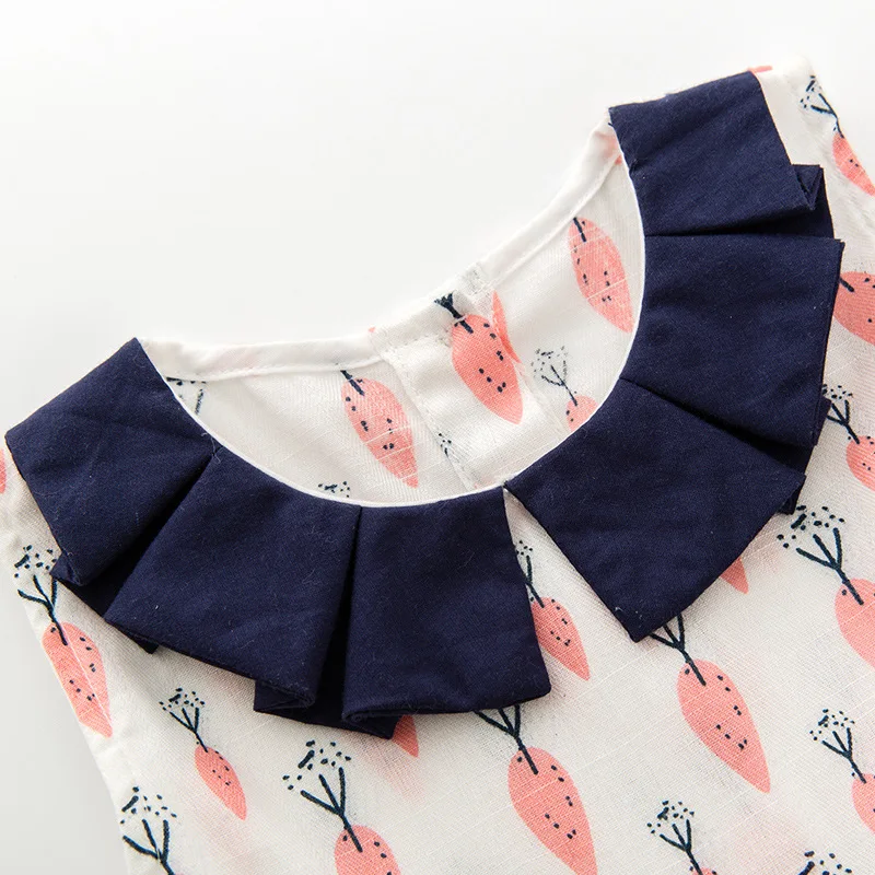 Girls vest dress summer 2020 new doll collar children princess A-line WT37 | Детская одежда и обувь