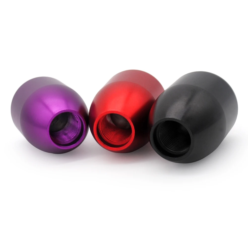 5 скоростей ручной рычаг переключения передач на алюминиевых черных