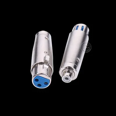 

XLR Female To RCA Female Audio Adapter Connector For Microphone Speaker