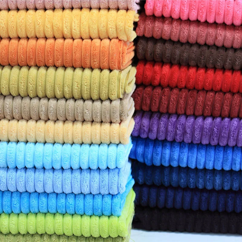 

100*150cm Meetee Thick Wide Cotton Corduroy Fabric Home Textiles Sofa Pillows Decorative Cloth Sewing Clothing Material