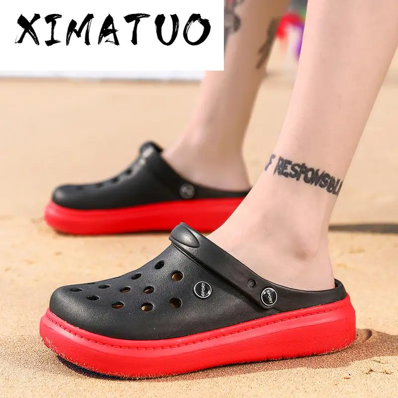 Мужские сандалии 2020 Новинка летняя обувь слипоны КРОКСЫ КЛАССИЧЕСКИЕ