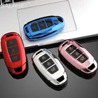 Чехол для автомобильного ключа из ТПУ, защитный чехол для Hyundai Kona Encino i30 ix35 Santa Ig Fe TM Solaris Azera Elantra greataccent