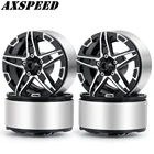AXSPEED 1,9 дюйма RC для центрального движения колеса сплава бисером колеса для 110 SCX10 CC01 D90 TRX-4 Радиоуправляемый автомобиль Запчасти