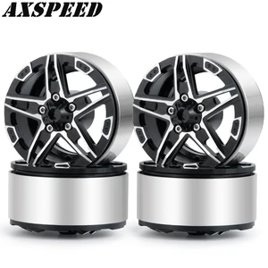 AXSPEED 1,9 дюйма RC для центрального движения колеса сплава бисером колеса для 110 SCX10 CC01 D90 TRX-4 Радиоуправляемый автомобиль Запчасти