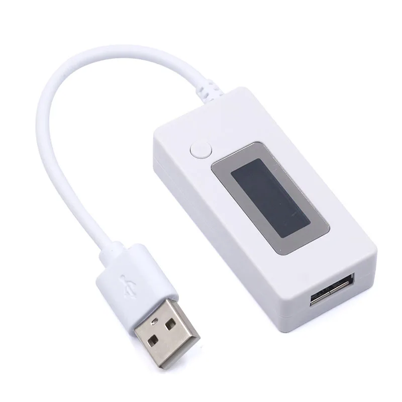Тестер заряда и емкости с ЖК дисплеем подсветкой USB измеритель напряжения