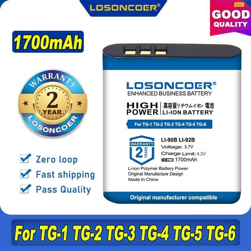 LI-90B LI 90B 92B LI92B LI90B Аккумулятор для камеры Olympus LI-92B SH-50 SH-1 | Электроника