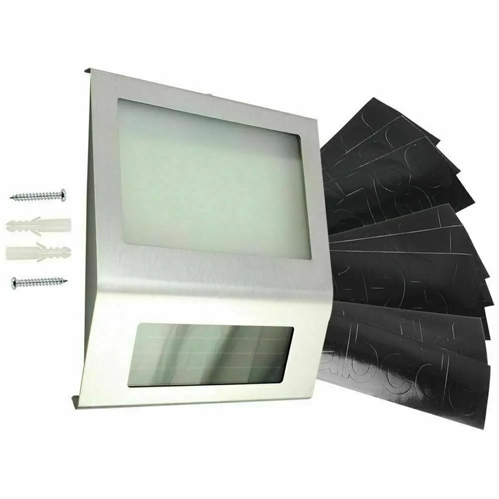 Solar House Number Plaque Light with 200LM Motion Sensor LED Lights Address for Home Garden Door Lamp Lighting | Лампы и освещение