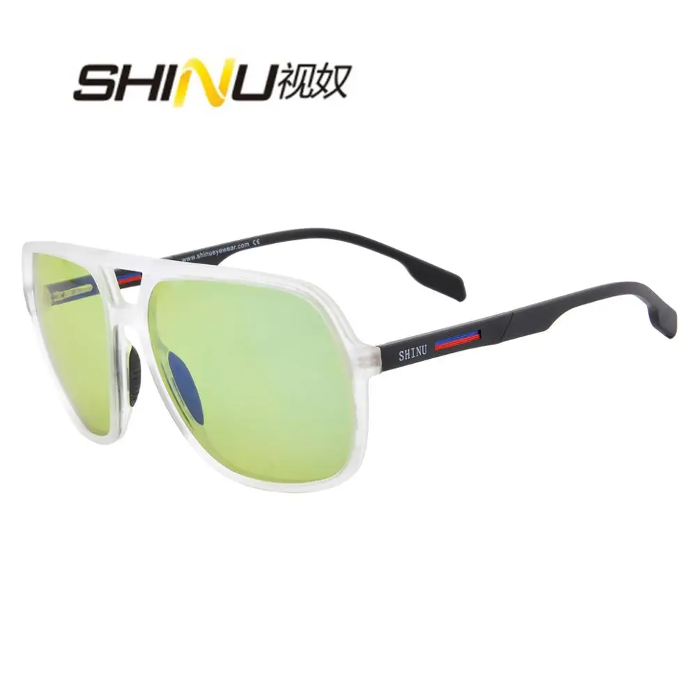 

SHINU модные поляризационные солнцезащитные очки для мужчин солнцезащитные очки для вождения для мужчин брендовые дизайнерские высококачес...