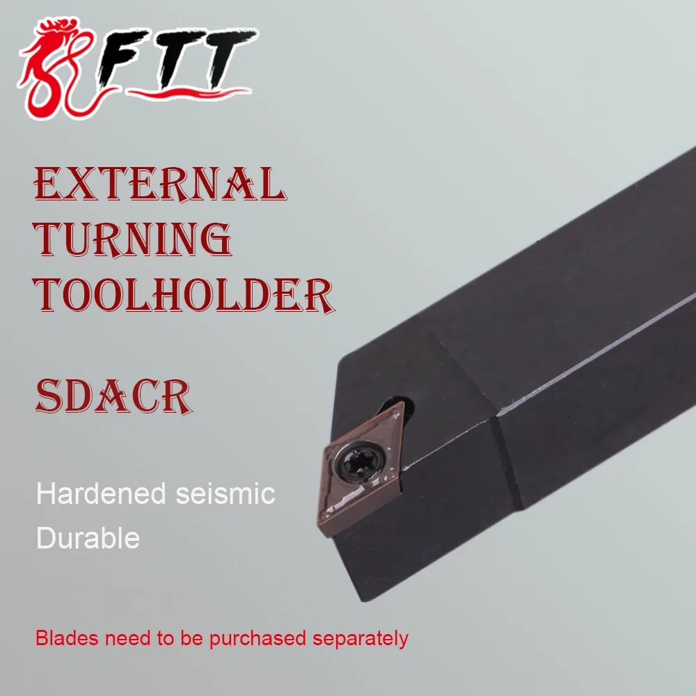 

SDACR1212H11 SDACR1616H11 SDACR2020K11 External Turning Toolholder CNC Lathe Bar Cutting Tool Machine For DCMT11 Carbide Insert