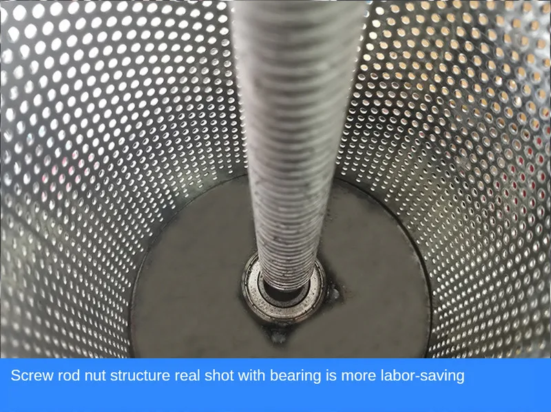 

Small Household Oil Presser Iron Pig Oil Residue Presser Chili Fruit Juice Press Machine Squeezer Honey Grape Presser juicer