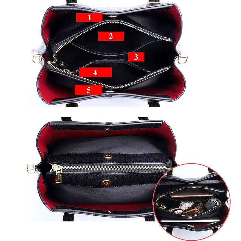 Роскошные дамские сумочки из 100% натуральной кожи дизайнерская сумка на плечо