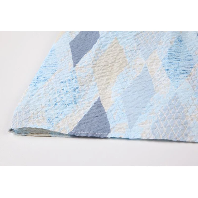 

Korean Retro Chic Print Short Sleeve Shirt Women's Summer 2021 New French Style Temperament Crewneck Casual Shirt Tops Female