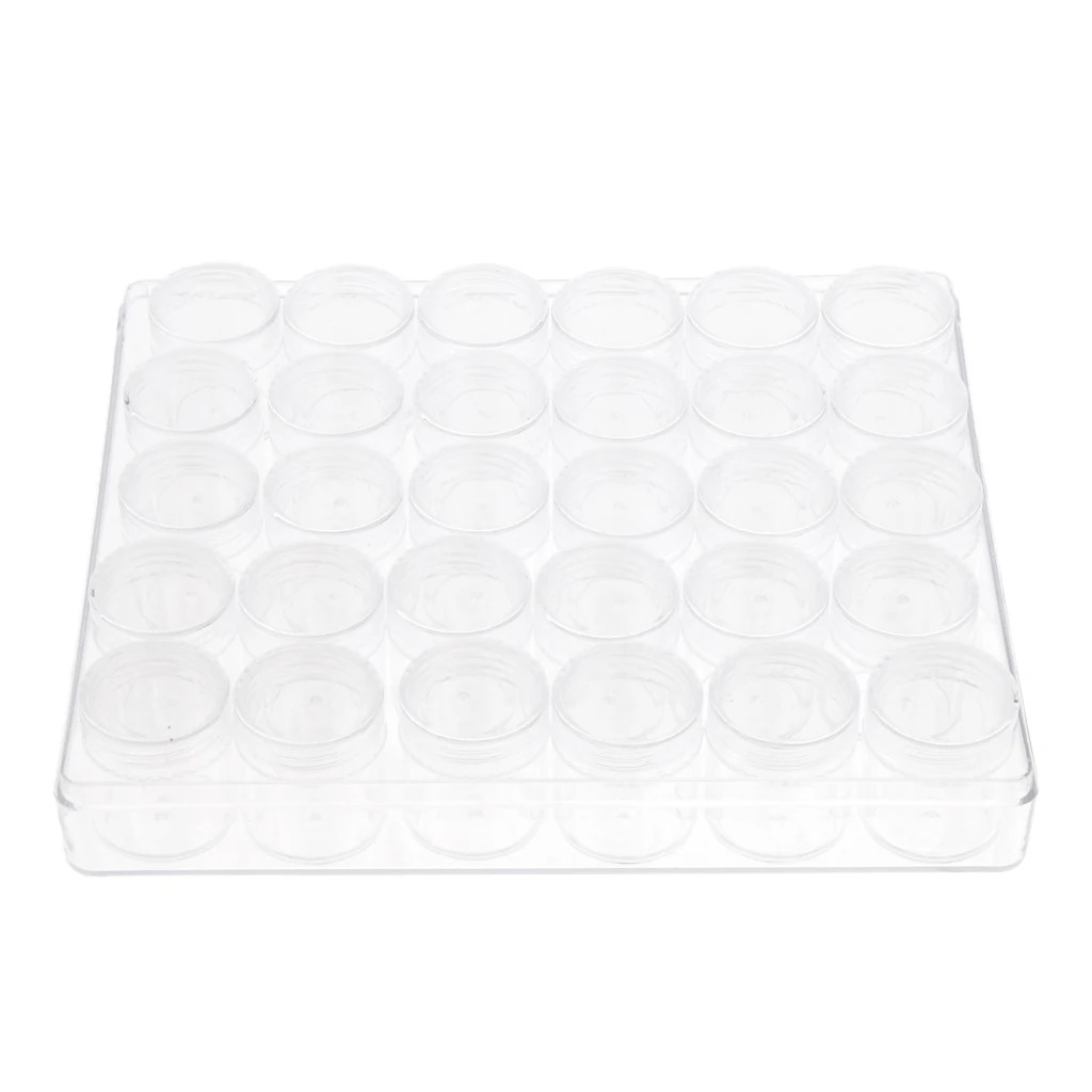 

30 Pcs Travel Cosmetic Containers 6g Cream Powder Eyeshadow Pot Jars