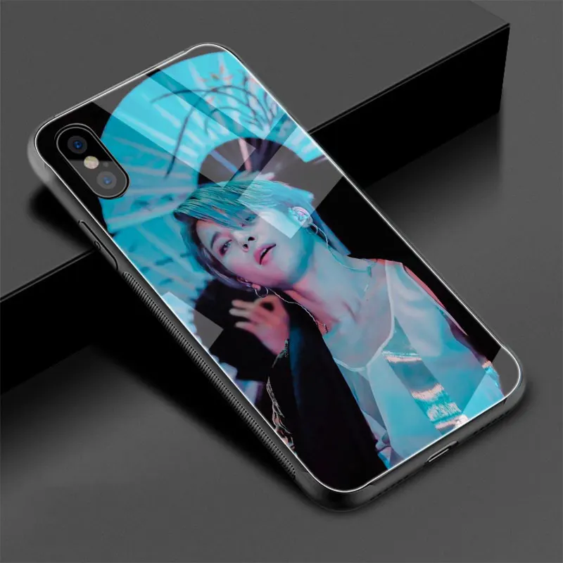 Jimin красивый чехол для телефона из закаленного стекла iPhone SE 2020 11 Pro 6 6S Plus 7 8 X XS XR Max |