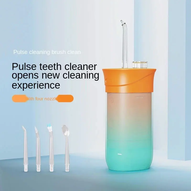 

200ml Water Flosser Jet Portable Tooth Cleaner USB Rechargeable Teeth Whitening Irrigator Dental Cleaning Tools