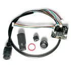 Плата модуля POE x4pcs для системы видеонаблюдения, плата с питанием по Ethernet, выход 12 В, Smart POE IEEE802.3afat для ip-камеры + погодозащищенный кабель POE