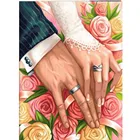 Алмазная 5D картина стразы, ручное искусство, полная выкладка, мозаика с мотивом пейзажа, свадебное украшение, подарок