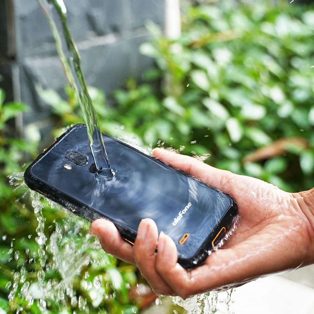 Ulefone Armor 5S NFC прочный мобильный телефон Android 9,0 4G LTE смартфон 4 Гб+ 64 Гб Беспроводная зарядка Водонепроницаемый IP68 MT6763 Otca-core