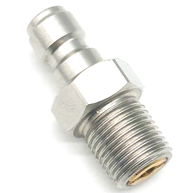 PCP Пейнтбол нержавеющая сталь HPA/N2 односторонний фокусный клапан 1/8NPT резьба|pcp