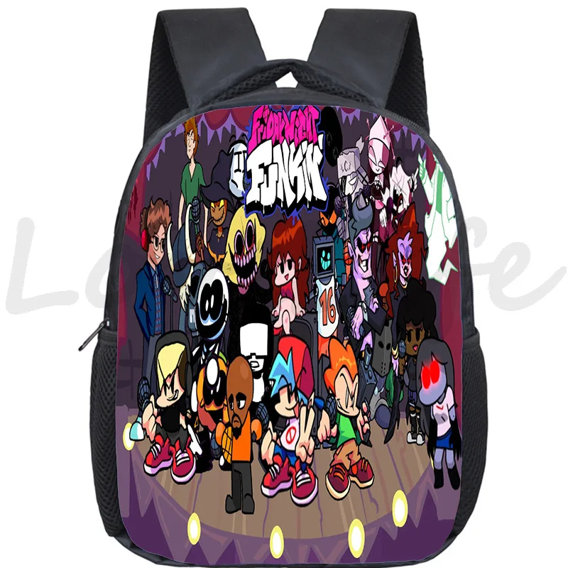 

Friday Night Funkin Backpack Kids Cartoon Kindergarten Bags Toddler School Bags Kawaii Plecak Mini Bookbags Children Gifts bag