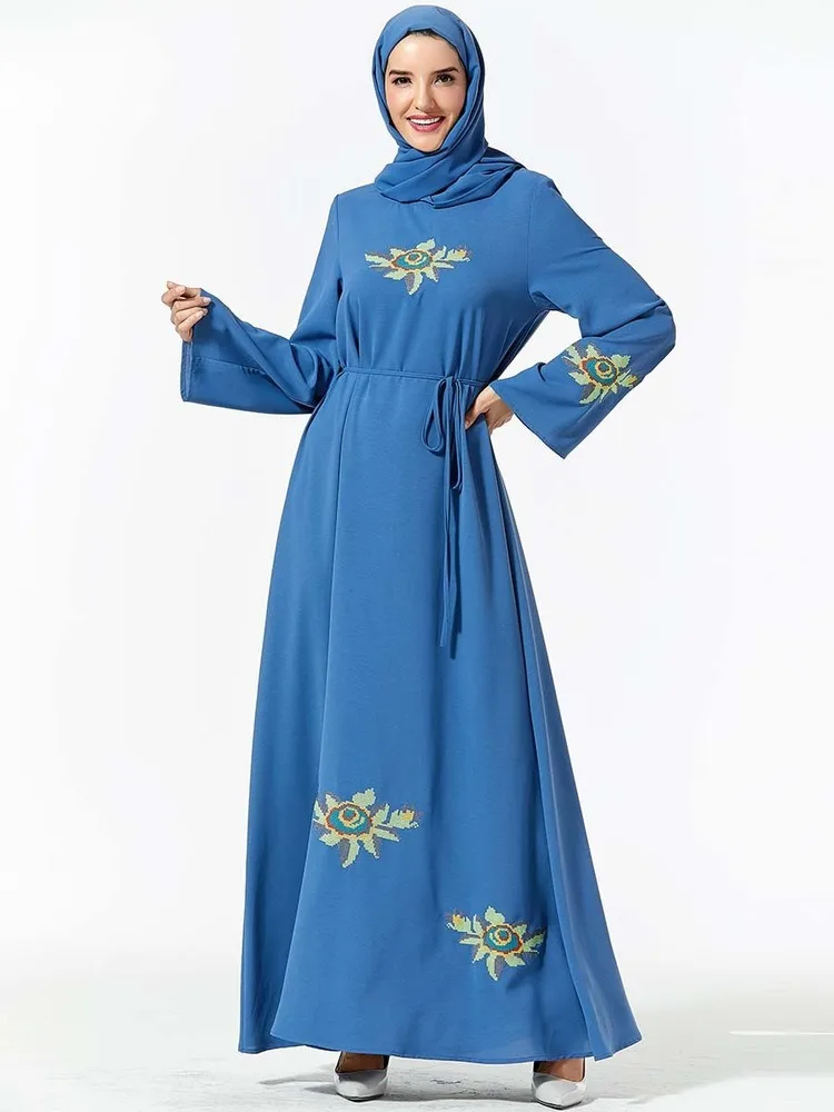 Хиджаб Женский из Саудовской Аравии мусульманская одежда Муслим платье Турция