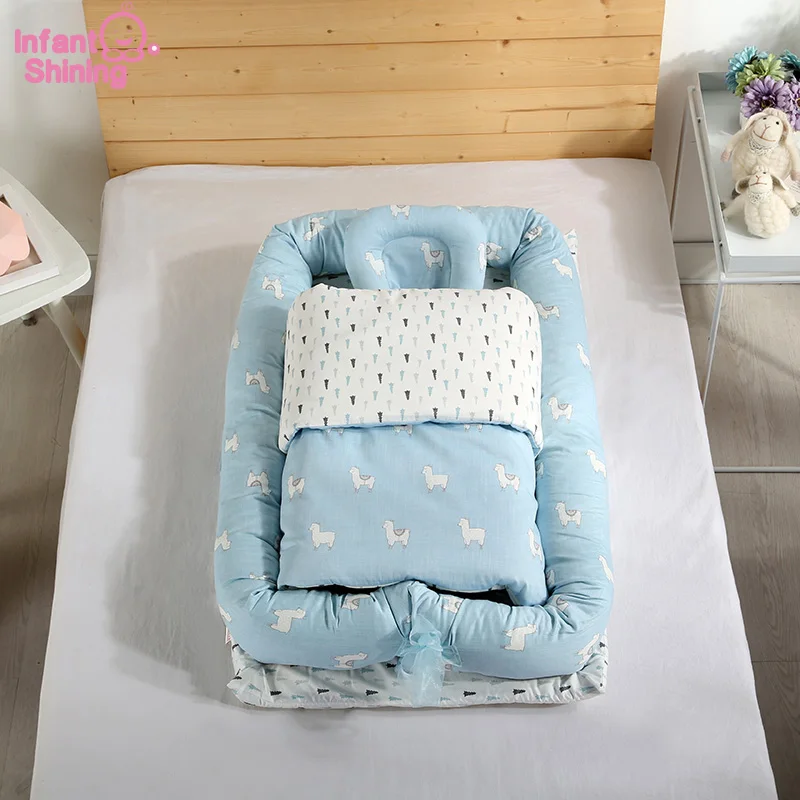 Кроватка ко спальная портативная детская кроватка бионическая - Цена: 3 098,10 - 4 131,30 руб.