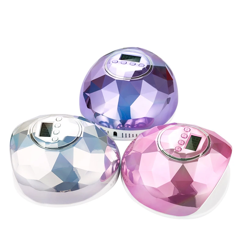 

86W SUN Colorful F6 LED Manicure Lamp Dryer, Used For Curing UV Gel Varnish Tool, With Sensor LCD Display Screen