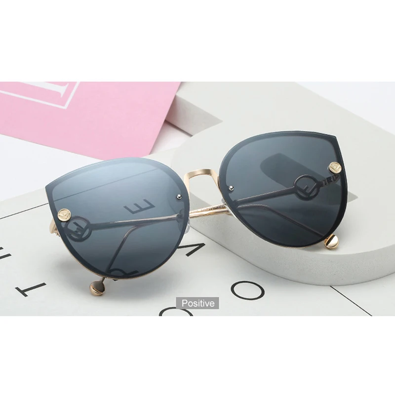 Солнцезащитные очки DOISYER Кошачий глаз в ретро-стиле солнцезащитные большой