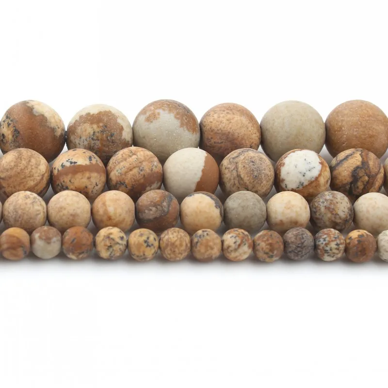 Натуральный Матовый Бисер для самостоятельного изготовления браслета и