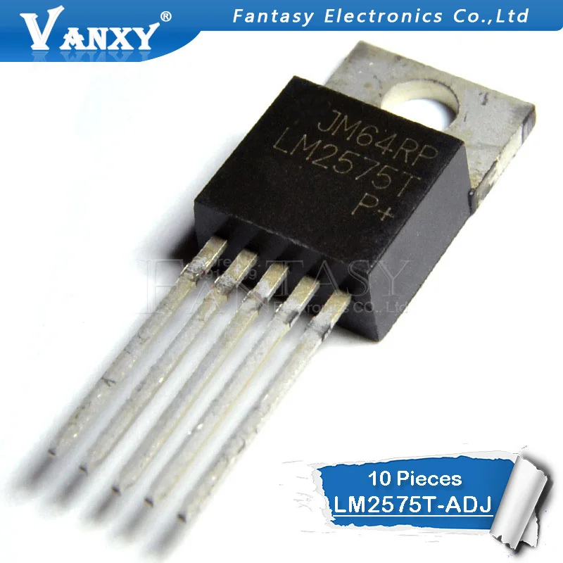 10pcs LM2575T-ADJ TO220 LM2575-ADJ TO-220 LM2575T new and original