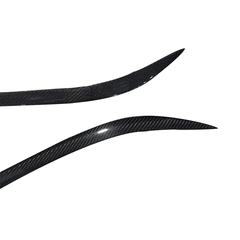 Передний налобный фонарь из углеродного волокна веки для Alfa Romeo Giulia quadfot4 Sedan 2015 2018