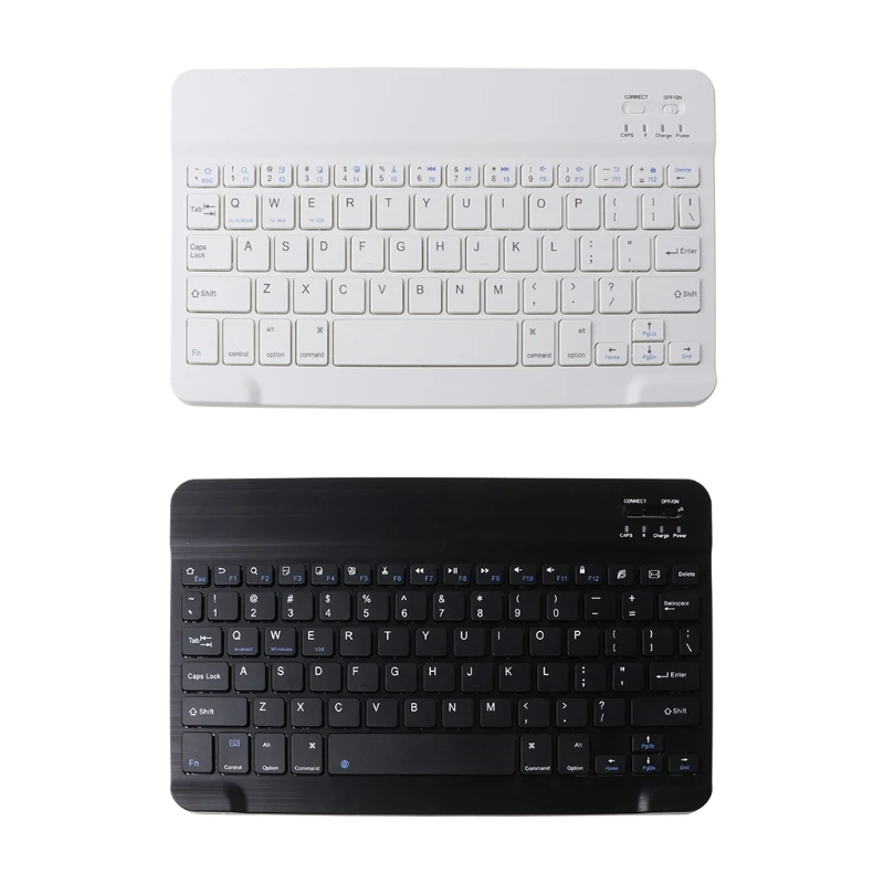

7/9/10 Inches Wireless Bluetooth Lightweight Rechargeable Keyboard Travel Keypad W8ED