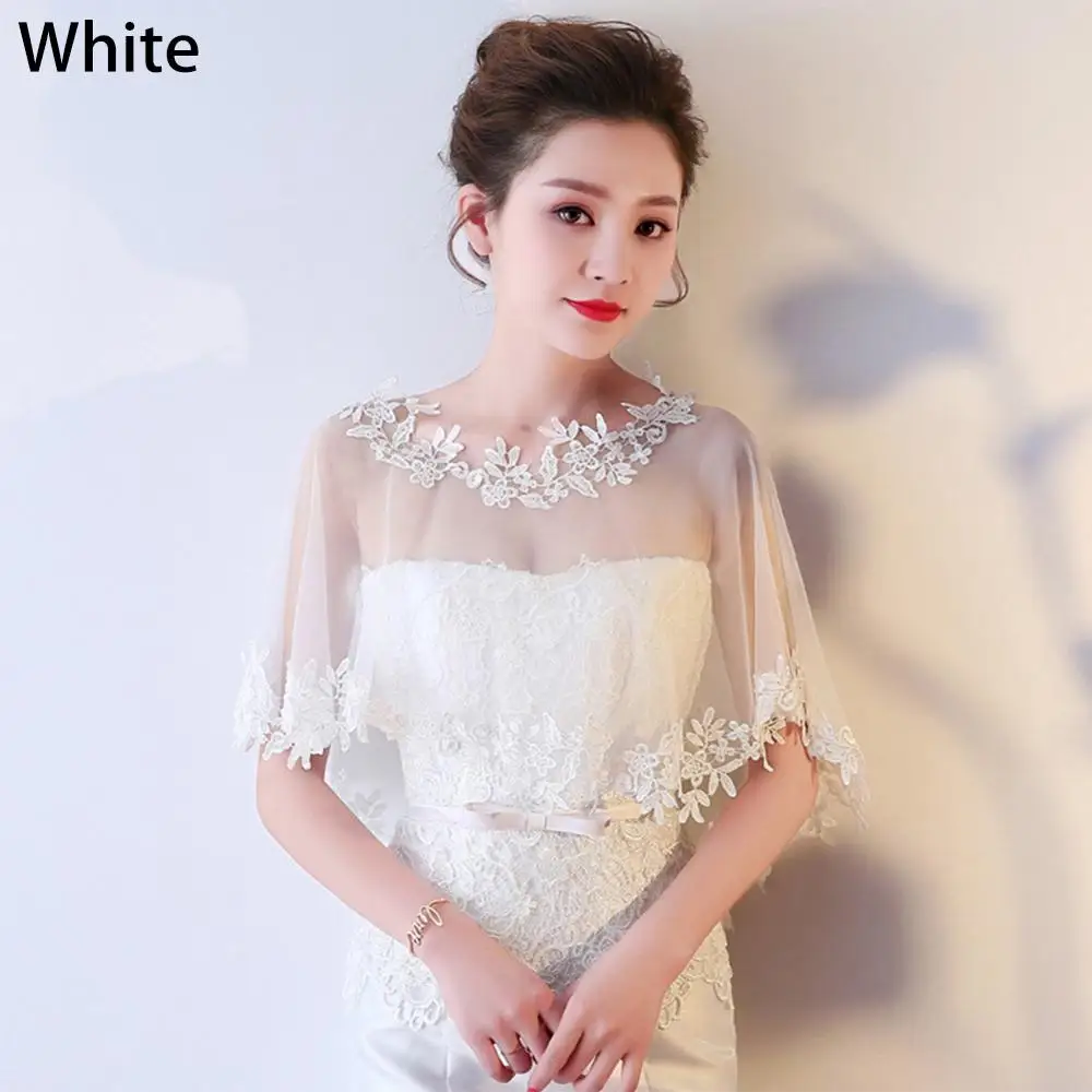 Горячая Распродажа модные кружевные цветочные свадебные обертывания женское